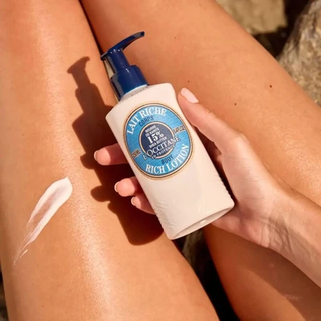 L'Occitane Ultra-Rich Lotion with 15% Shea Butter - Body Lotion 250 ml