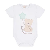 Body blanco de Nanan con un osito de peluche y la frase «Soy el orgullo y la alegría de mis abuelos», de 0 a 1 mes