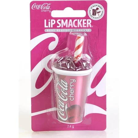 Lip Smacker Cherry Coke Cup – Feuchtigkeitsspendender und pflegender Lippenbalsam, 7,4 g