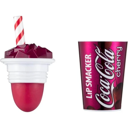 Lip Smacker Cherry Coke Cup – Feuchtigkeitsspendender und pflegender Lippenbalsam, 7,4 g