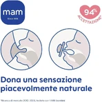 Mam Original 2-6m - 2 silicone pacifiers - light blue