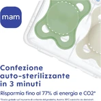 Mam Original 2-6m - 2 silicone pacifiers - light blue