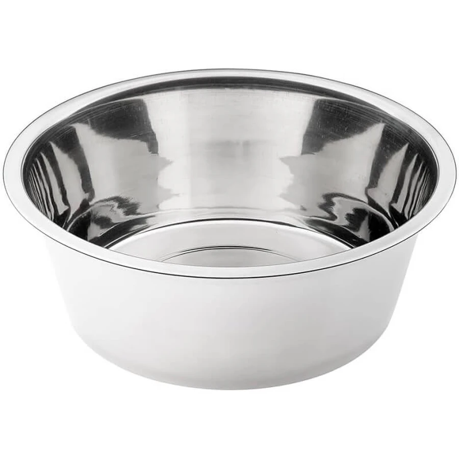 Ferplast Orion - Stainless Steel Food and Water Bowl for Dogs and Cats, 4.5 liters