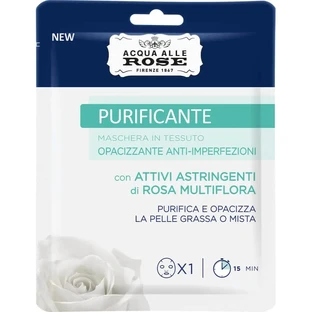 Purifying Rose Water - Mattifying, Anti-Blemish Sheet Mask