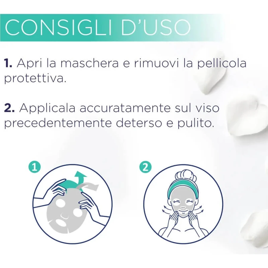 Zuiverend rozenwater - Matmakend, tegen puistjes werkend sheetmasker