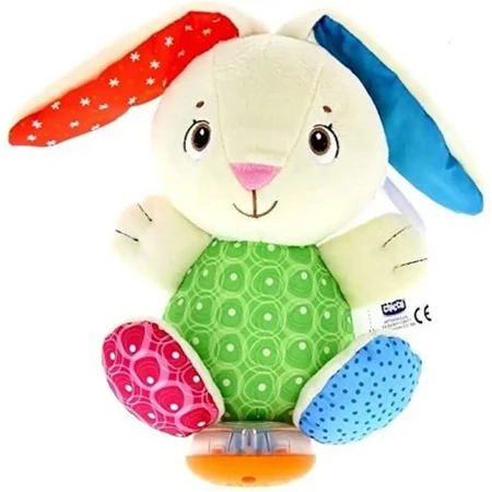 Chicco First Love Fluffy Bunny-muziekdoosje, vanaf 0 maanden