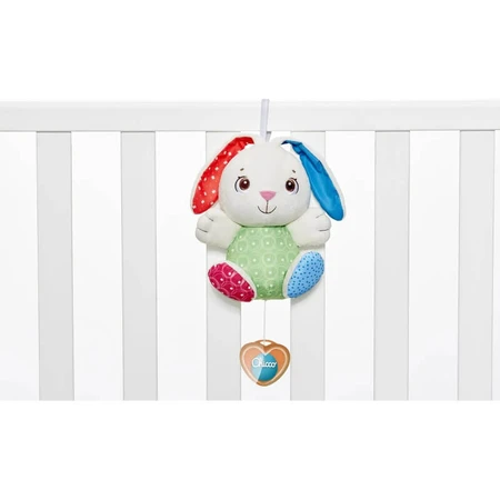 Chicco First Love Fluffy Bunny-muziekdoosje, vanaf 0 maanden