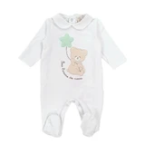 Blauwe Nanan-onesie met het borduursel „Ik ben de lieveling van oma en opa“, katoenen jersey, maat 3 maanden, 62 cm