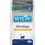 Farmina Vet Life Ultrahypo Fish - Complete Food for Cats with Food Intolerances and Skin Support, 400 g