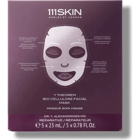 111 Skin Y Theorem - Bio-Cellulose Face Mask 5x23 ml
