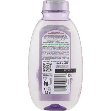 Garnier Ultra Gentle Rijstwater &amp; Zetmeel - Verzachtende shampoo 250 ml