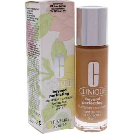 Clinique Beyond Perfecting 2-in-1 – Foundation und Concealer – Nr. 01 Linen