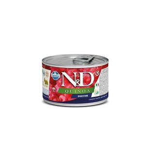 Farmina N&amp;d Quinoa Digestion Lamb – Alleinfuttermittel für kleine Hunde mit empfindlicher Verdauung, 140 g