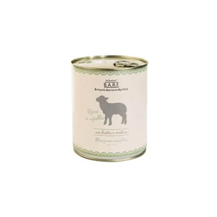 Dr. Clauder's B.A.R.F. Lammhackfleisch – Alleinfuttermittel für Hunde, 800 g
