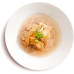 Cherie Mix van witte tonijn en zalm in saus - Natvoer voor katten, 80 g