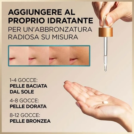 Garnier Ambre Solaire Natural Bronzer - Gotas autobronceadoras para el rostro, 30 ml