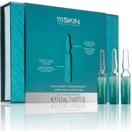 111 Skin The Clarity Concentrate - Behandeling tegen onzuiverheden 7 x 2 ml