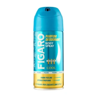 Figaro Cool for Men - Desodorante en spray corporal con fragancia intensa, 150 ml