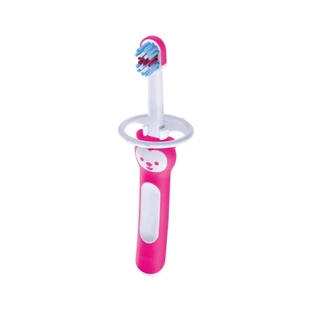 Mam-massageborstel - Tandenborstel voor kinderen vanaf 6 maanden, fuchsia
