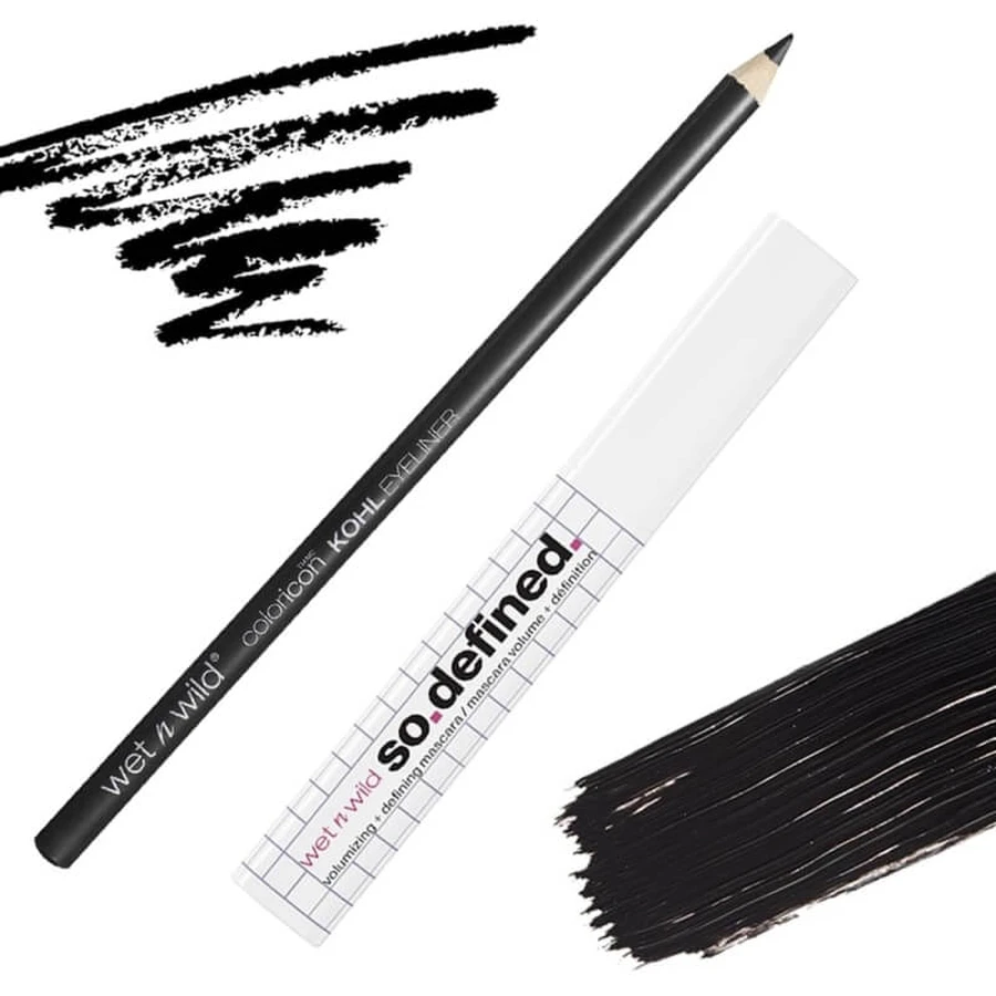 Wet n Wild „So Defined“ Volumen- und Definitions-Mascara mit „Color Icon“ Kajalstift