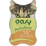 Oasy Wet Cat Delicatessen Chicken Pâté - Complete Cat Food, 85 g