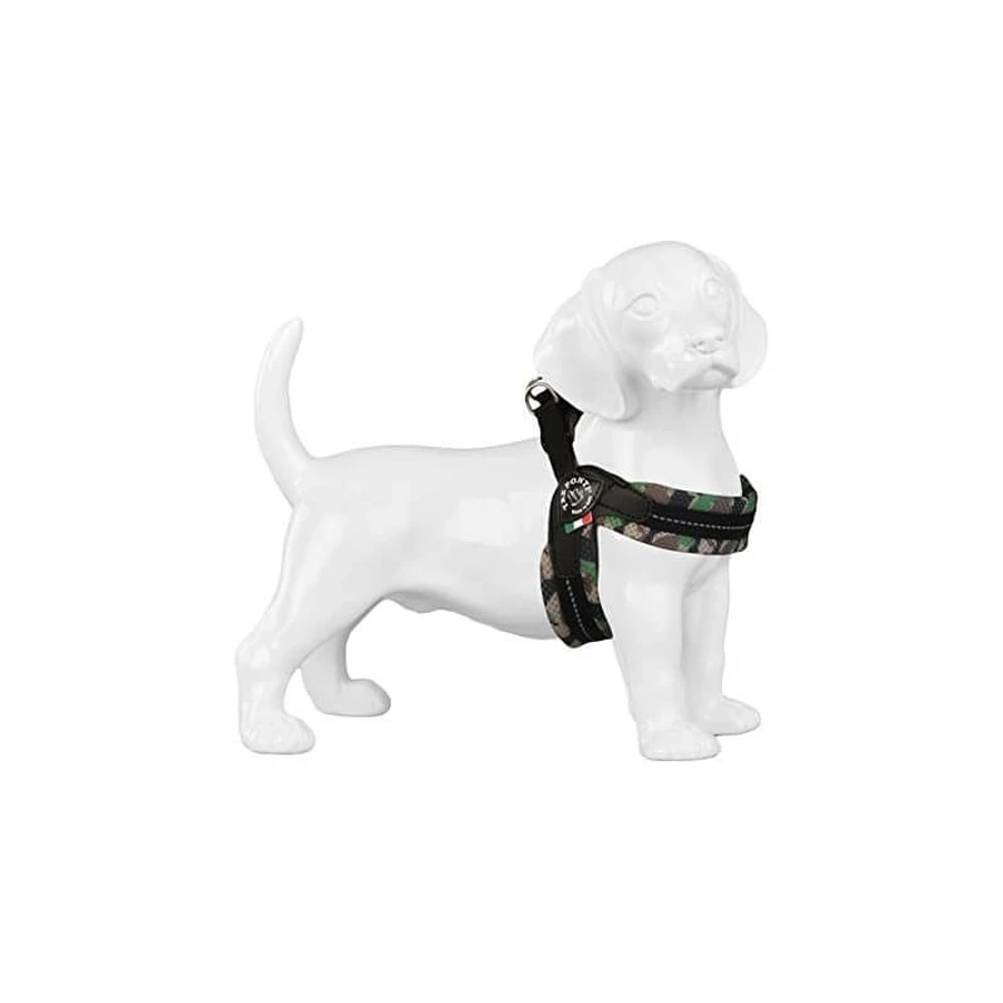 Tre ponti Easy fit rete click - pettorina verde camo taglia 4