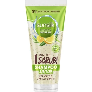 Sunsilk 1-Minute Scrub - Shampoo for Oily Scalp and Hair, 200 ml