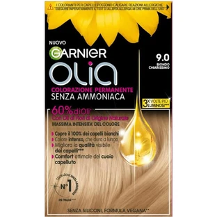 Garnier Olia - Ammoniakvrije permanente haarkleuring nr. 9.0, zeer lichtblond