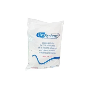Urosystem – 30 bedzakken met een slang van 130 cm, een afvoerklep en een antirefluxsysteem