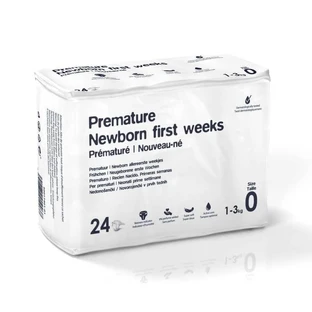 Bebe Cash Premium Premature – 24 luiers voor premature baby’s met een gewicht van 1–3 kg