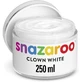 Snazaroo witte clownmake-up, 250 ml