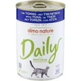 Almo Nature Daily Cat Tuna - Complete Wet Food for Adult Cats, 400 g