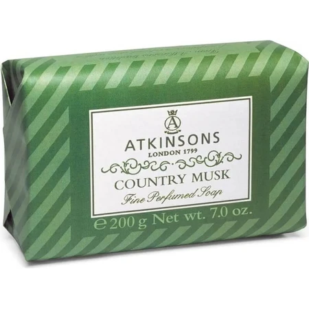 Atkinsons Country Musk - Scented Bar Soap, 200 g