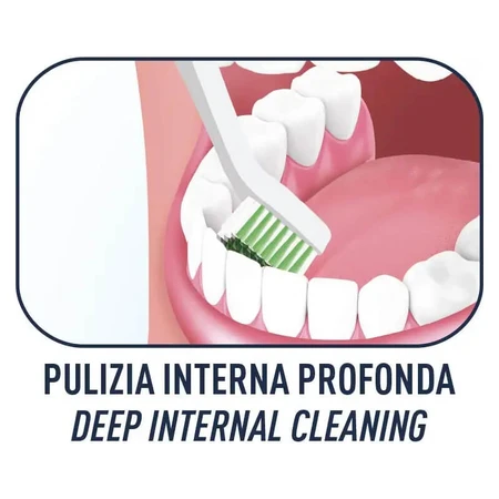 Biorepair Curve - Cepillo de dientes de protección total con cerdas medias