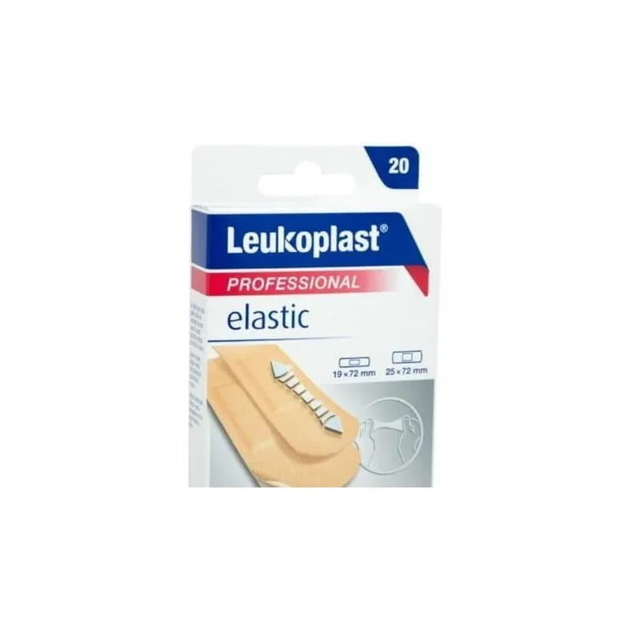 Leukoplast Elastic - 20 stuks diverse elastische verbanden
