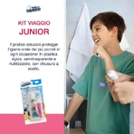 Captain's Tandpasta Junior Reisset - Opvouwbare tandenborstel + 1 tube tandpasta van 20 ml