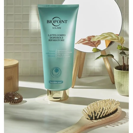 Loción corporal reparadora para después del sol Biopoint, 400 ml