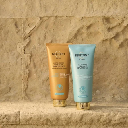 Loción corporal reparadora para después del sol Biopoint, 400 ml