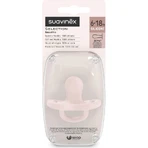 Suavinex Color Essence – Silikon-Schnuller für 6–18 Monate – Rosenwasser