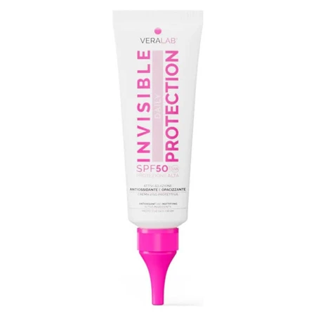 Veralab SPF 50 Invisible Daily Protection Face Sunscreen with Mattifying Ingredients, High Protection, 50 ml