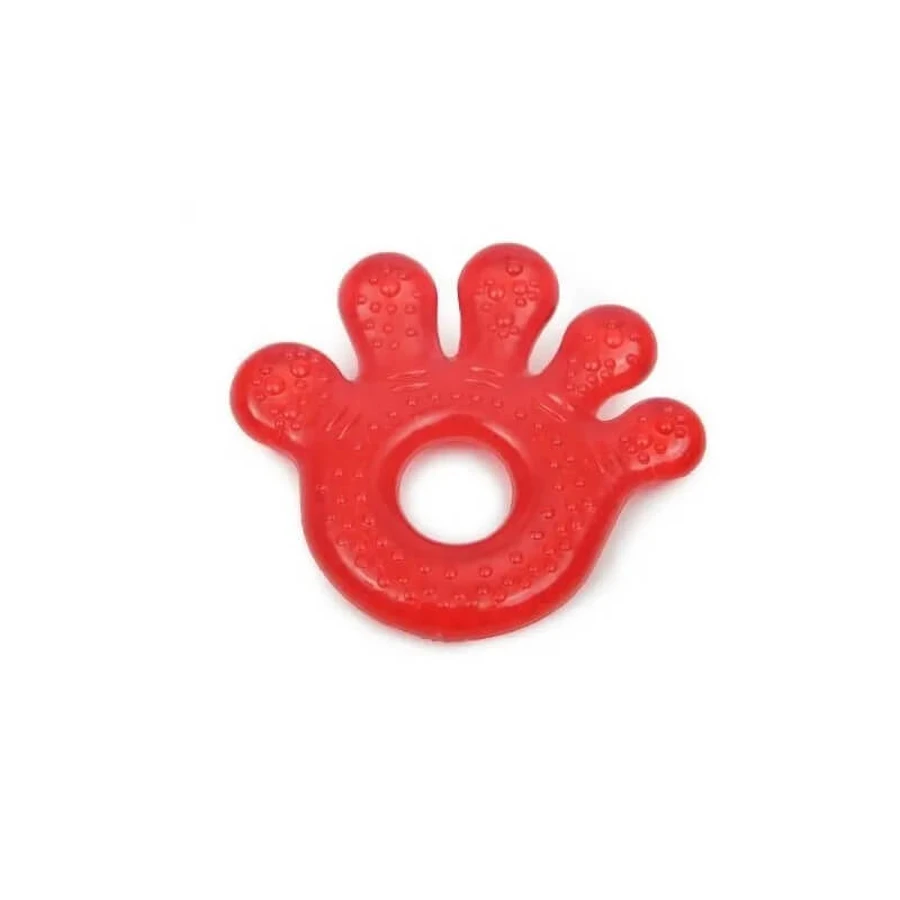 Beißring in Känguru-Form – rot