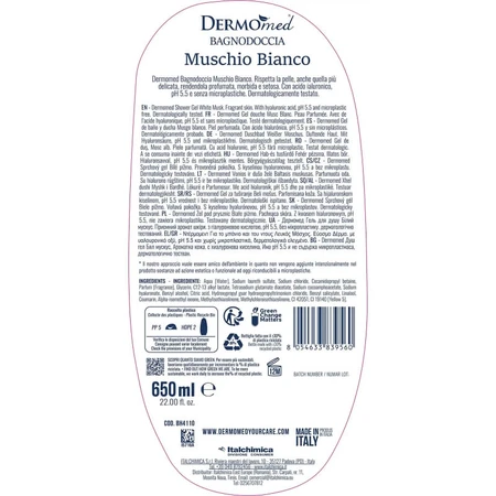 Dermomed White Musk - Shower Gel 650 ml