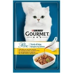 Purina Gourmet Perle Chicken Sauce Delight - Volledig voer voor volwassen katten, 85 g