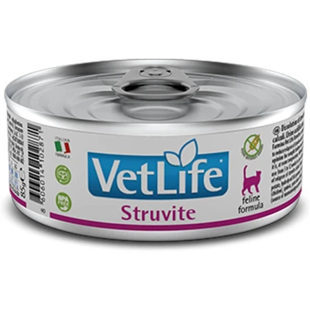 Farmina Vet Life Cat Struvite - Complete Dietary Food for Cats with Struvite, 85 g