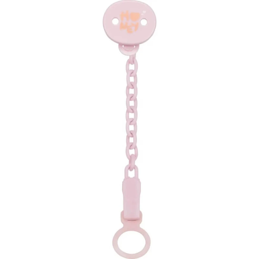 Chicco All You Can Clip - Roze fopspeenkoord