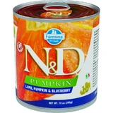 Farmina N&amp;d Pumpkin, Lamb, Pumpkin, and Blueberry - Complete Food for Adult Dogs, 285 g