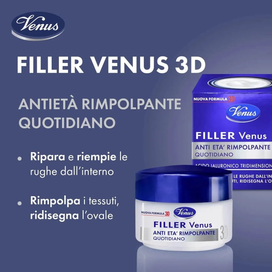 Venus Filler Venus 3D - Volumizing Anti-Aging Cream 50 ml