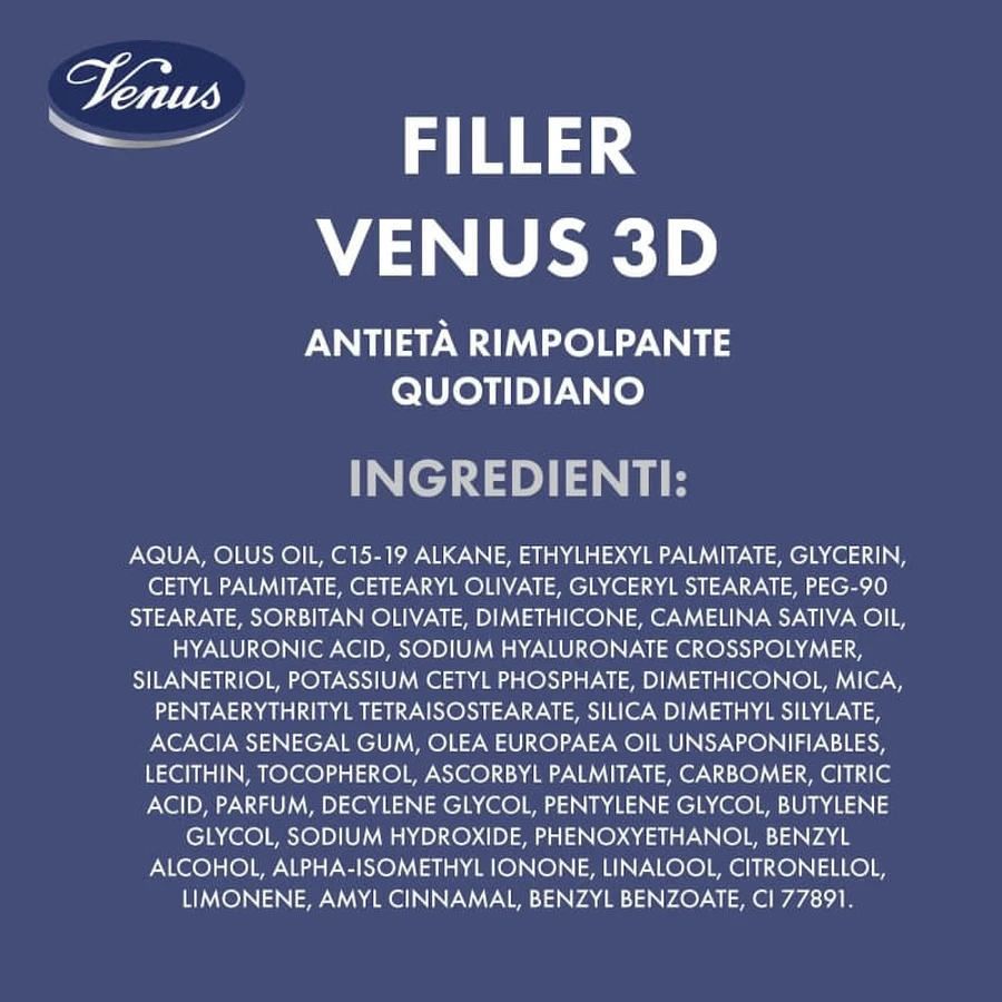 Venus Filler Venus 3D - Volumizing Anti-Aging Cream 50 ml