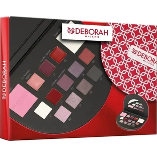 Deborah Make-up-Beauty-Geschenkset – Kosmetiktasche Nr. 1: Kühle Farbtöne