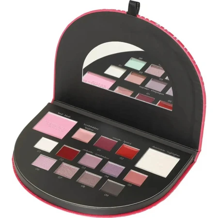 Deborah Make-up-Beauty-Geschenkset – Kosmetiktasche Nr. 1: Kühle Farbtöne